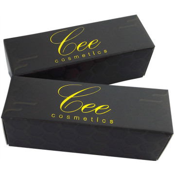 Wholesale Fold Elegant Gold Logo Lipstick Boxes