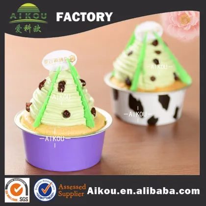 Microwave round disposable foil baking tin