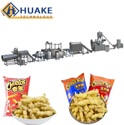 Cheetos Snack Complete Production Line: Cheetos Production and Food Processing
