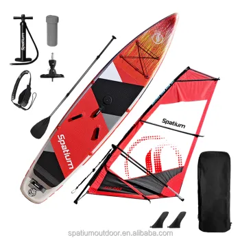Spatium 2024 Inflatable Paddle Board: Affordable All-Round Windsurfing and SUP Sail Boards for Water Surfing