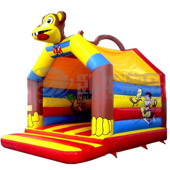 giant kids playing inflatable moonwalk bouncer for sale