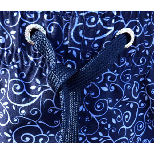 men's printed sport dark blue floral board shorts