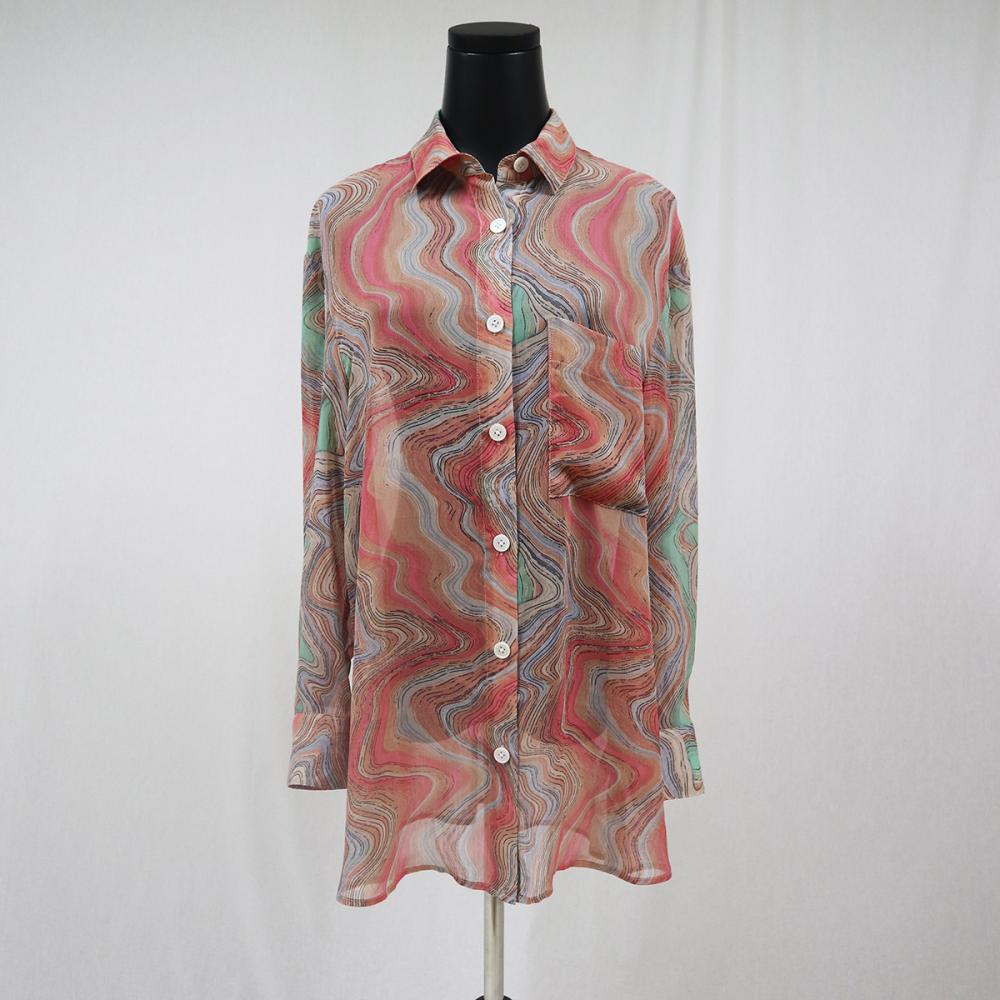 Lady Blouse of Ladies New Design Long Blouse