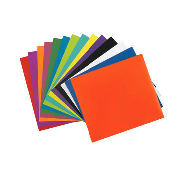 Card stock, made of color paper