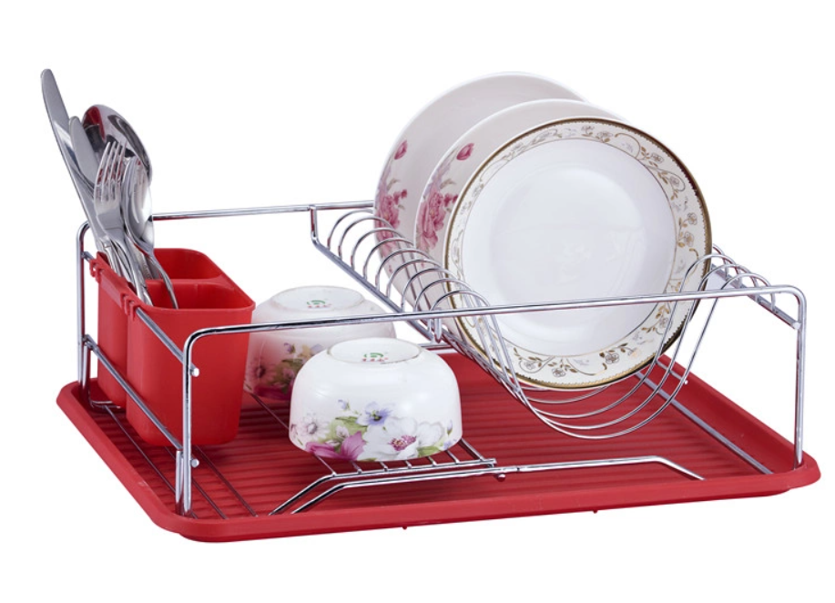 Dish drainer for drying dishes