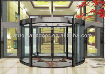 Two leaf revolve Door