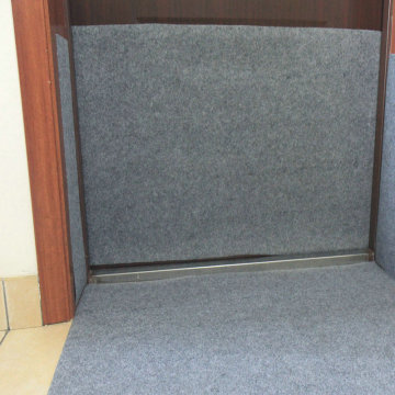 Temporary Door Impact Protection During Construction