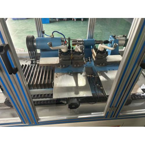 Fully Automated Lathing Machine for Diamond Sawblade Base