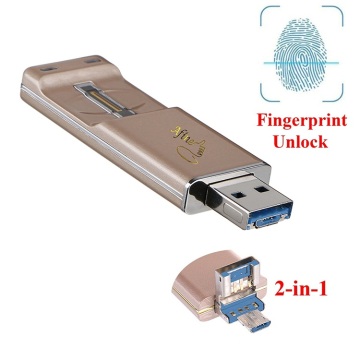 Micro usb Flash Drive Fingerprint Reader Usb