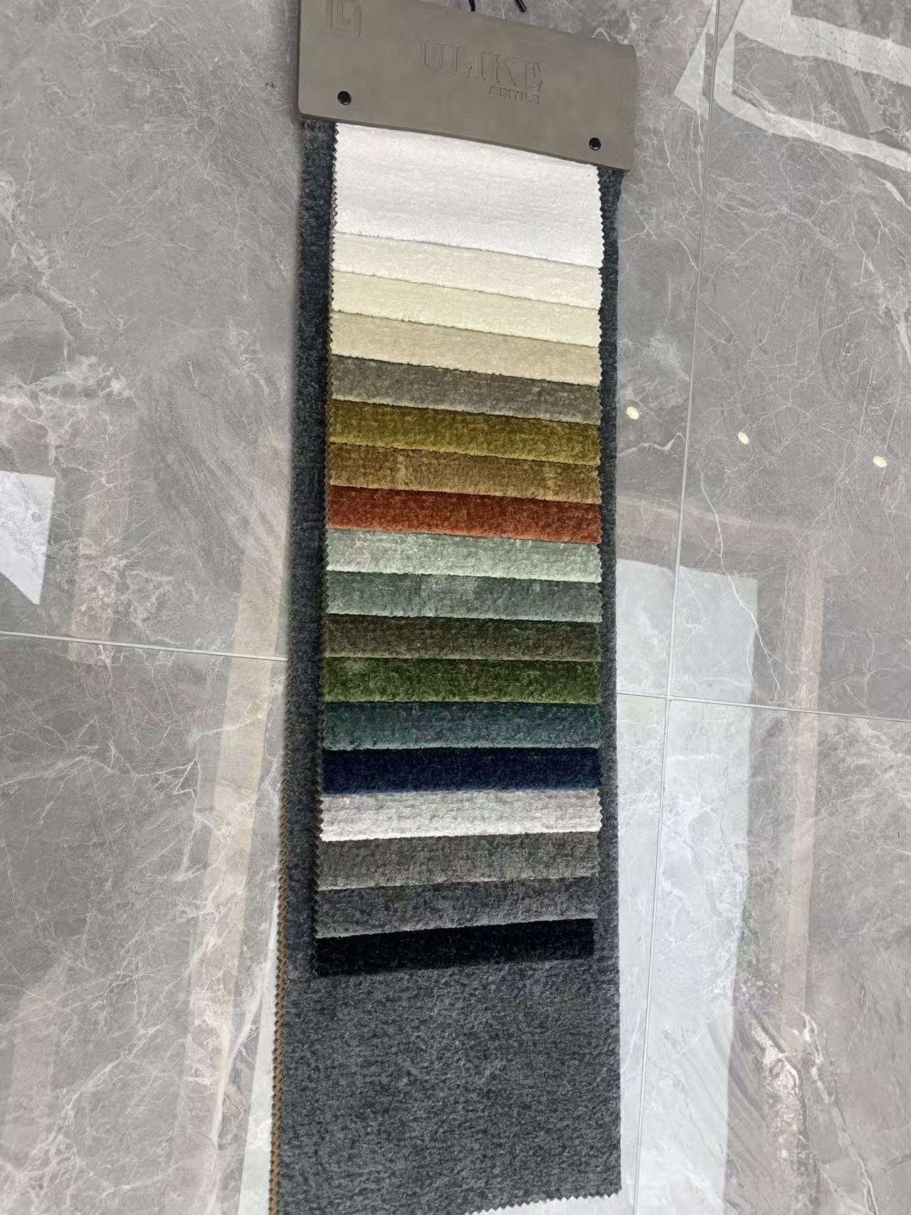 Classic Modern Solid Velvet Fabric for sofa