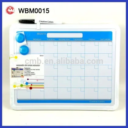 school & office magnetic writing duplex board
