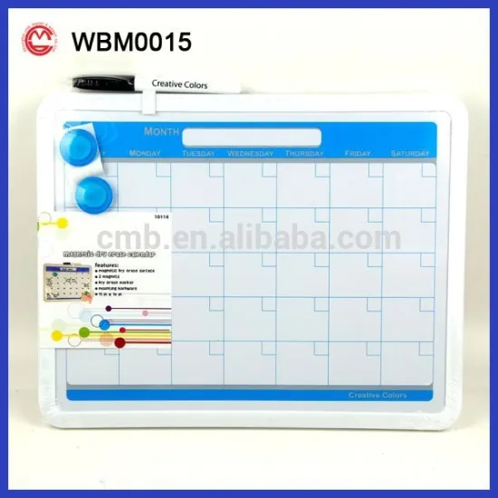 school & office magnetic writing duplex board