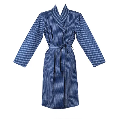 Hot sale factory direct Cotton Nightgown Men's Nightgown Cotton Robe