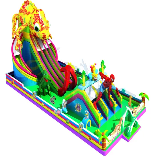 Giant custom air toys inflatable castle pvc large inflated jumping bouncer for park