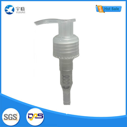 Гладкий дозирующий прозрачный пластиковый насос для лосьона
