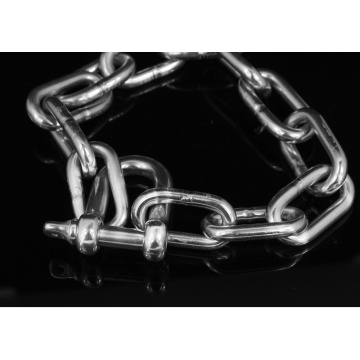 Din763 AISI316 Acciaio inossidabile Long Link Chain