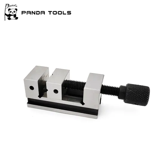 Precision Mini Steel Vise for Milling, Drilling, and Surface Grinding