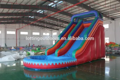 inflatable slip n slide, custom slip n slide inflatable, jumping slide inflatable