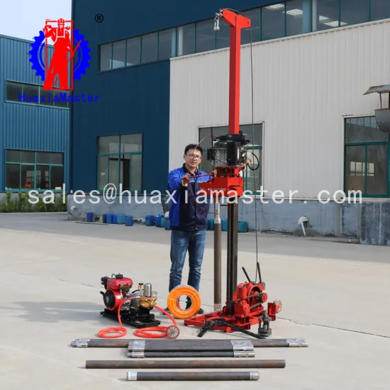 Portable QZ-3 with winch drilling rig water well / mini drill rig / drill auger