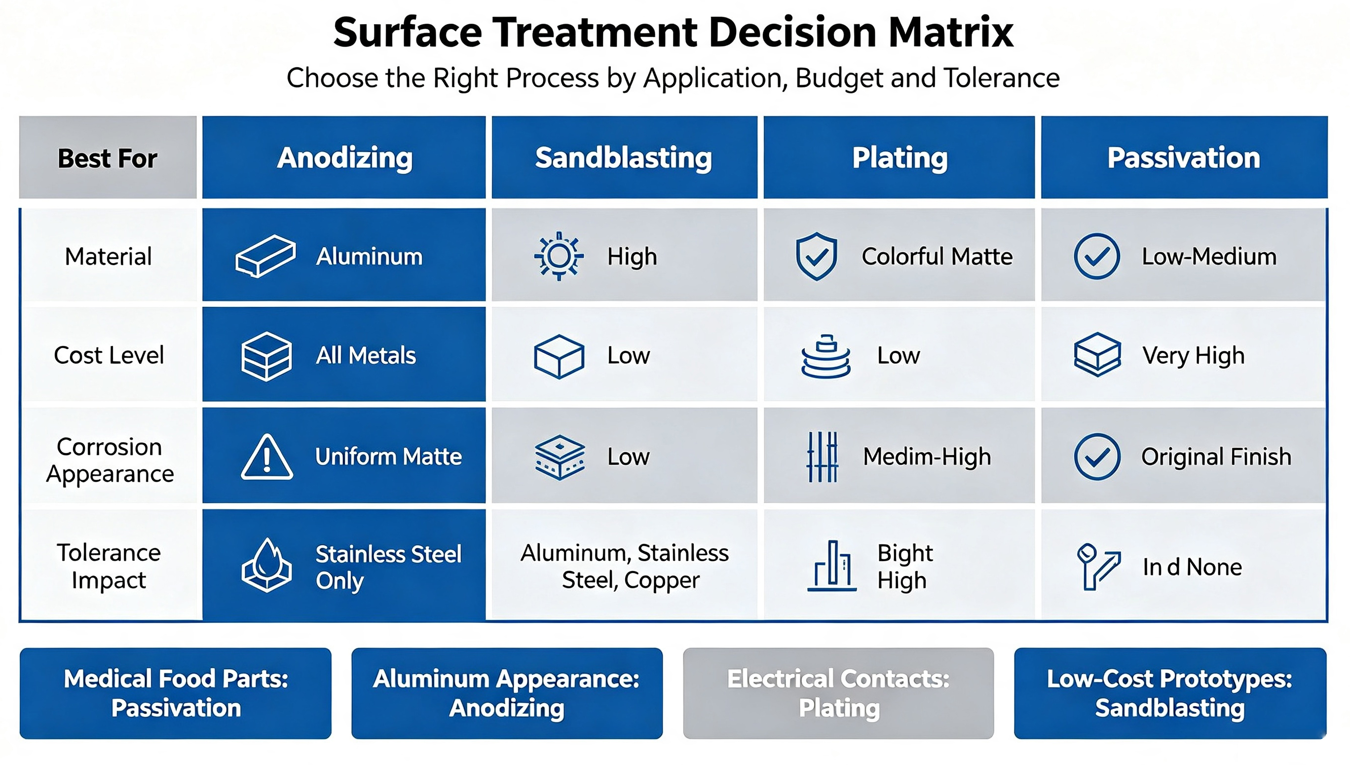 How to Choose Surface Treatments for CNC Parts