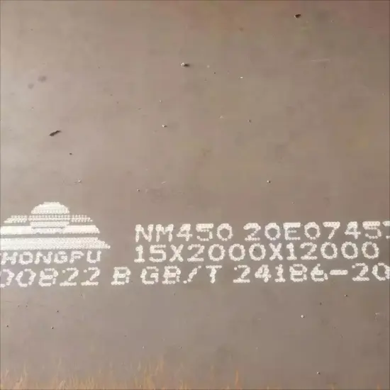 Hot Rolled Nm360 Nm500 Wear Resistant Steel Sheet