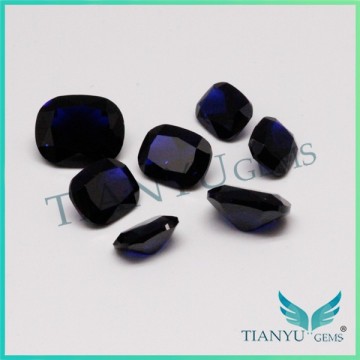 114# dark aquamarine synthetic spinel gemstone market prices