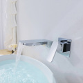 Concealed Waterfall Hot and Cold Washbasin Faucet