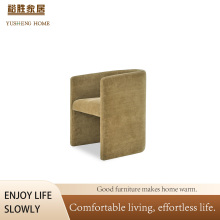 Silla de comedor moderna y ergonómica para sentarse cómodamente