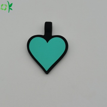 Reusable Good Quality Heart Shape Pet Tag