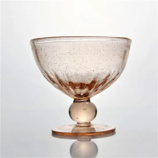 Fruit Ice Cream Bowl Recycled Glass Dessert Cup