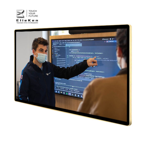 Indoor HD android wall-mounted display touch screen kiosk