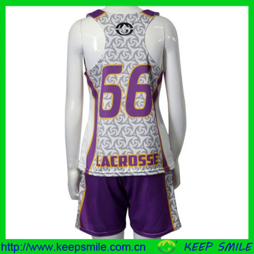 Girl's Lacrosse Race Back Reversible Jersey