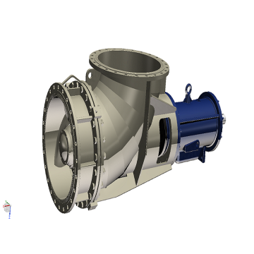 Big Propeller Axial Horizontal Pump dijual oleh pabrik