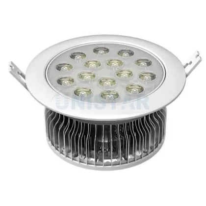 Aluminum 15w 1380lm Led Ceiling Lighting, Energy Saving Recessed Led Ceiling Lights