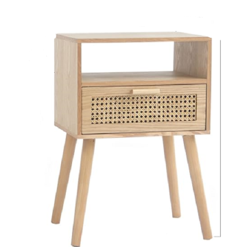 End Table Wood Living Room Nightstand Bedside Tables
