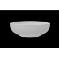 Counter top wash basin WB0010 of pure acrylic round 410x410x128mm