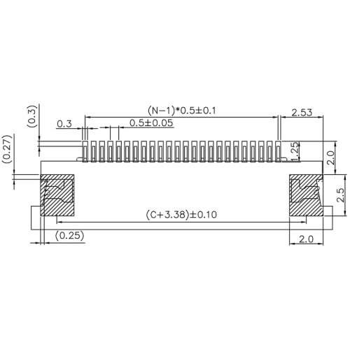 Professional production of pull down top connectors