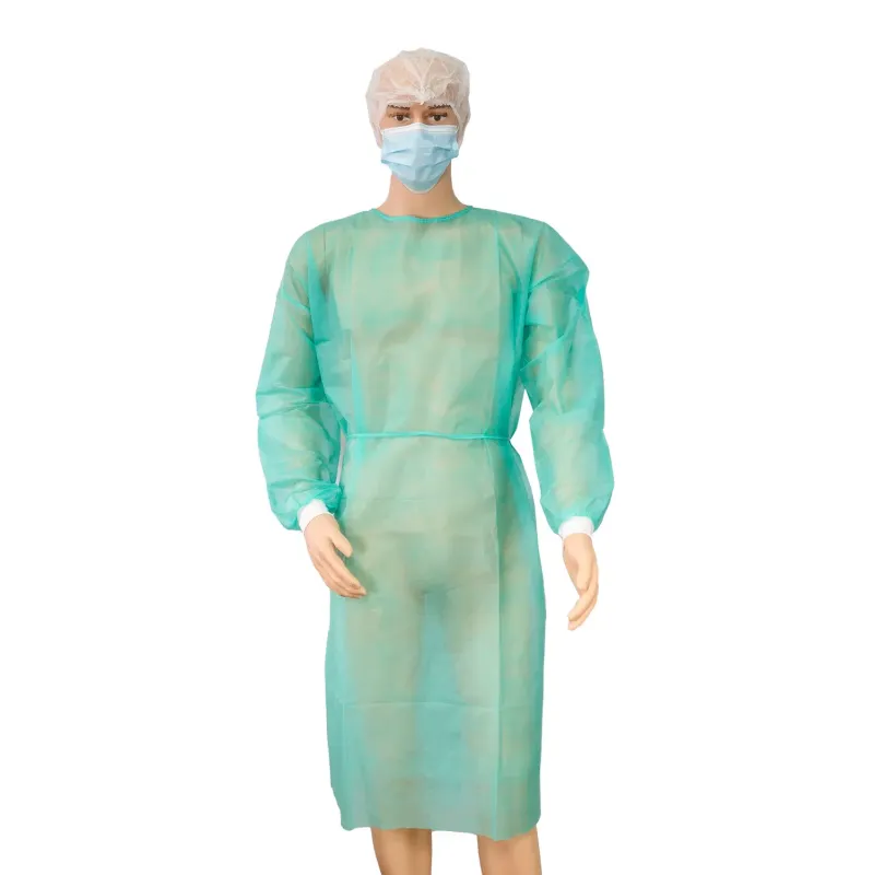 Nonwoven Knit Cuff Disposable Surgical Gown