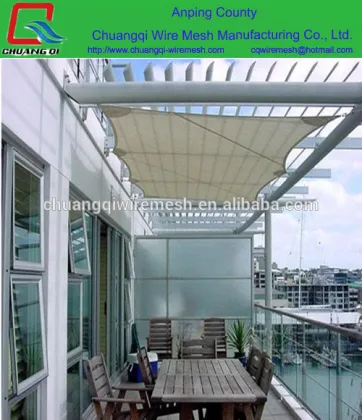 UV Stabilized Blue Garden Shade Sail