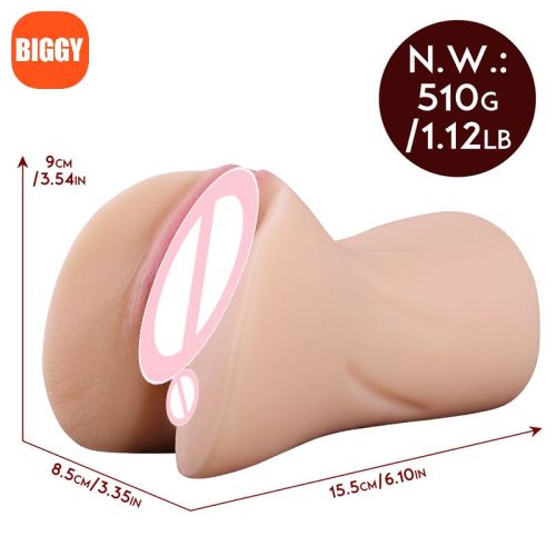 Brinquedo de masturbador masculino de plástico para homens