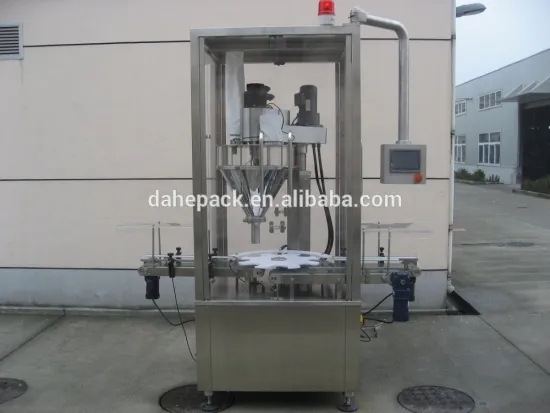 Automatic Rotary Soup Powder Bottles&Cans Filling Machine, Powder Filler