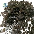 100% real Carbon fiber material button for T-shirt