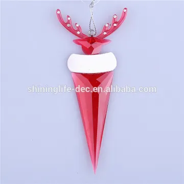new style christmas decoration deer head xmas ornament