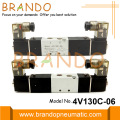 1/8'' 4V130C-06 5/3 Way Pneumatic Solenoid Valve 24VDC