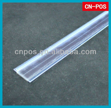supermarket display shelf rail for holdingto management