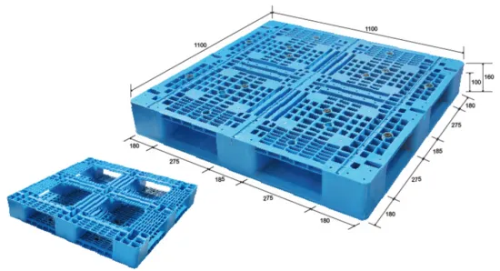 Customized plastic Tian Zi Type pallet injection mould