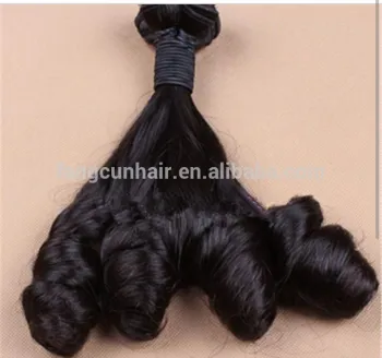 100% human hair wavy weft popular styles