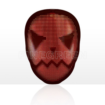 Bluetooth App-Controlled LED Lighted Face Mask