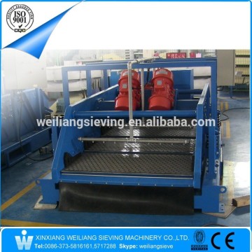 Chine Vente chaude carbone Drilling boue Shale Shaker Area Machine de dépistage de la zone de Weiliang