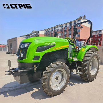 Tractor de cuatro ruedas de 180 hp con cultivador, plantador e implementos (30hp-90hp)